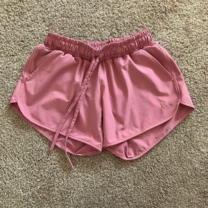 Albion pink sprinter shorts